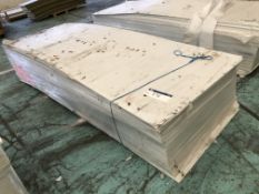 Plaster Boards, in one stack