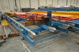 BauTech POS 11 Conveyor, serial no. 2201, year of manufacture 2005, approx. 2.46m wide x 12m long