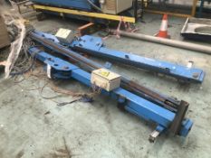 Chain Conveyor Frames & Equipment, as set out on floor