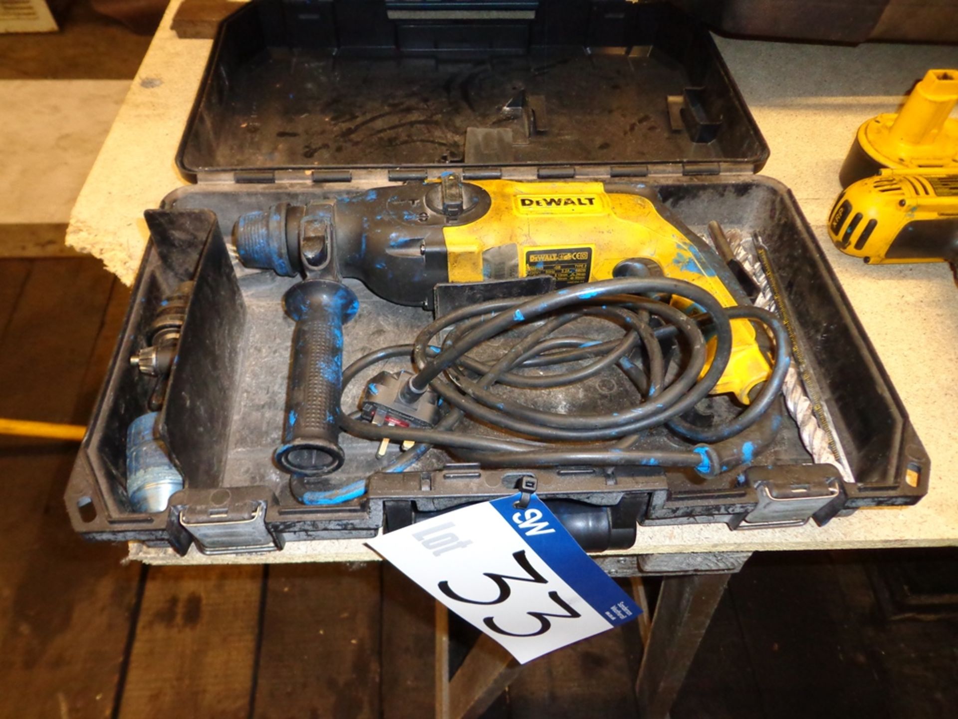 Dewalt D25103 SDS 240v Hammer Drill