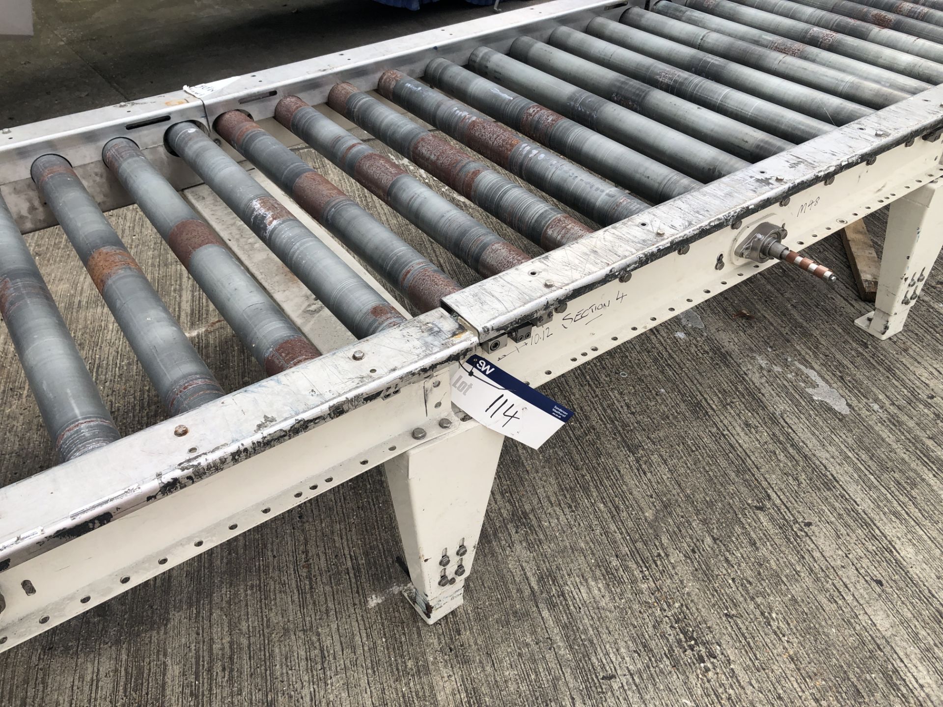 Six Section Pallet Conveyor System - Image 2 of 3