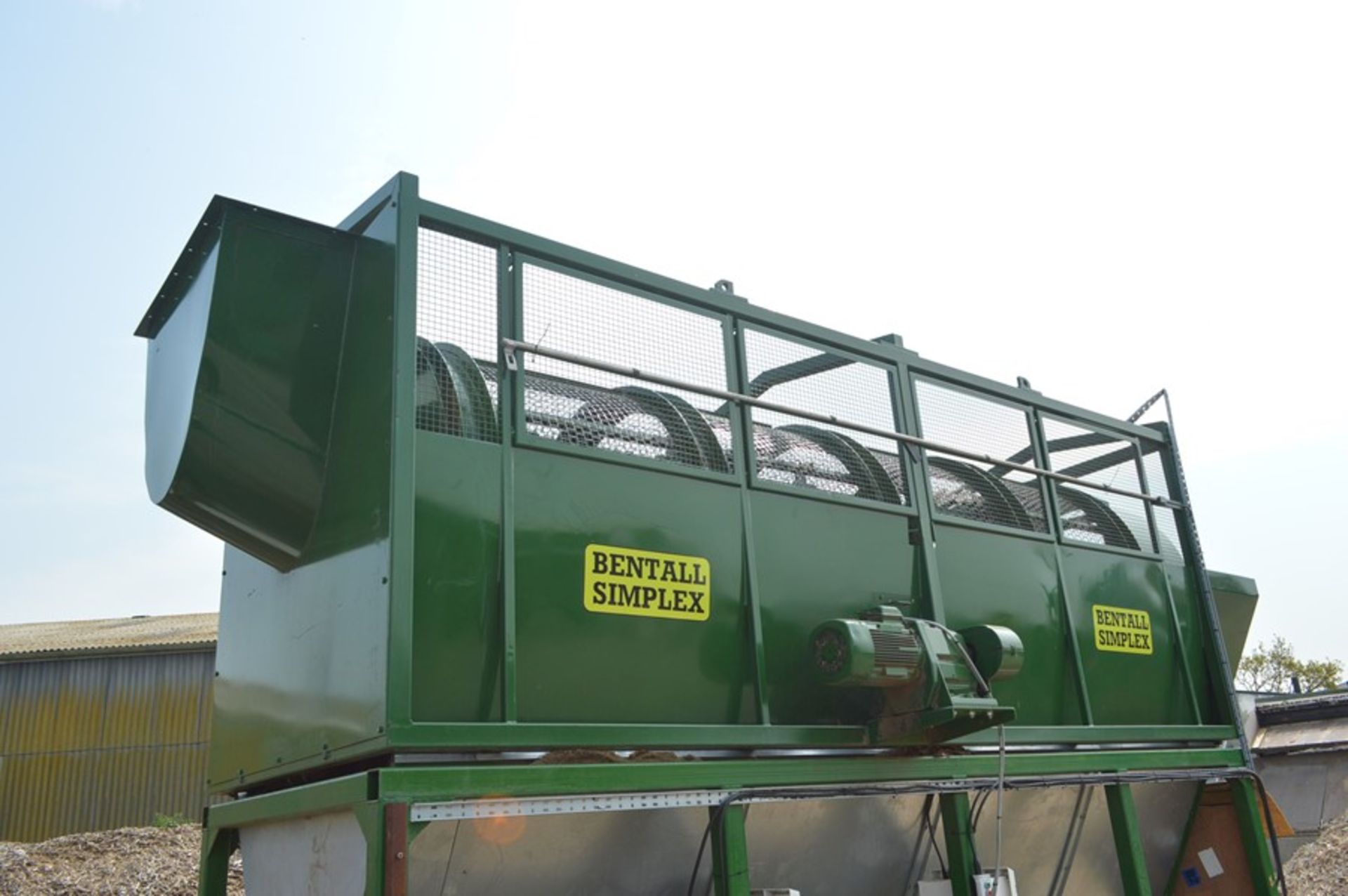 TROMMEL SEPARATOR, approx. 1.5m dia. x 4.5m long o - Image 17 of 18