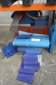 Assorted Plastic Slat & Rubber Conveyor Belting, a