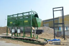 TROMMEL SEPARATOR, approx. 1.5m dia. x 4.5m long o