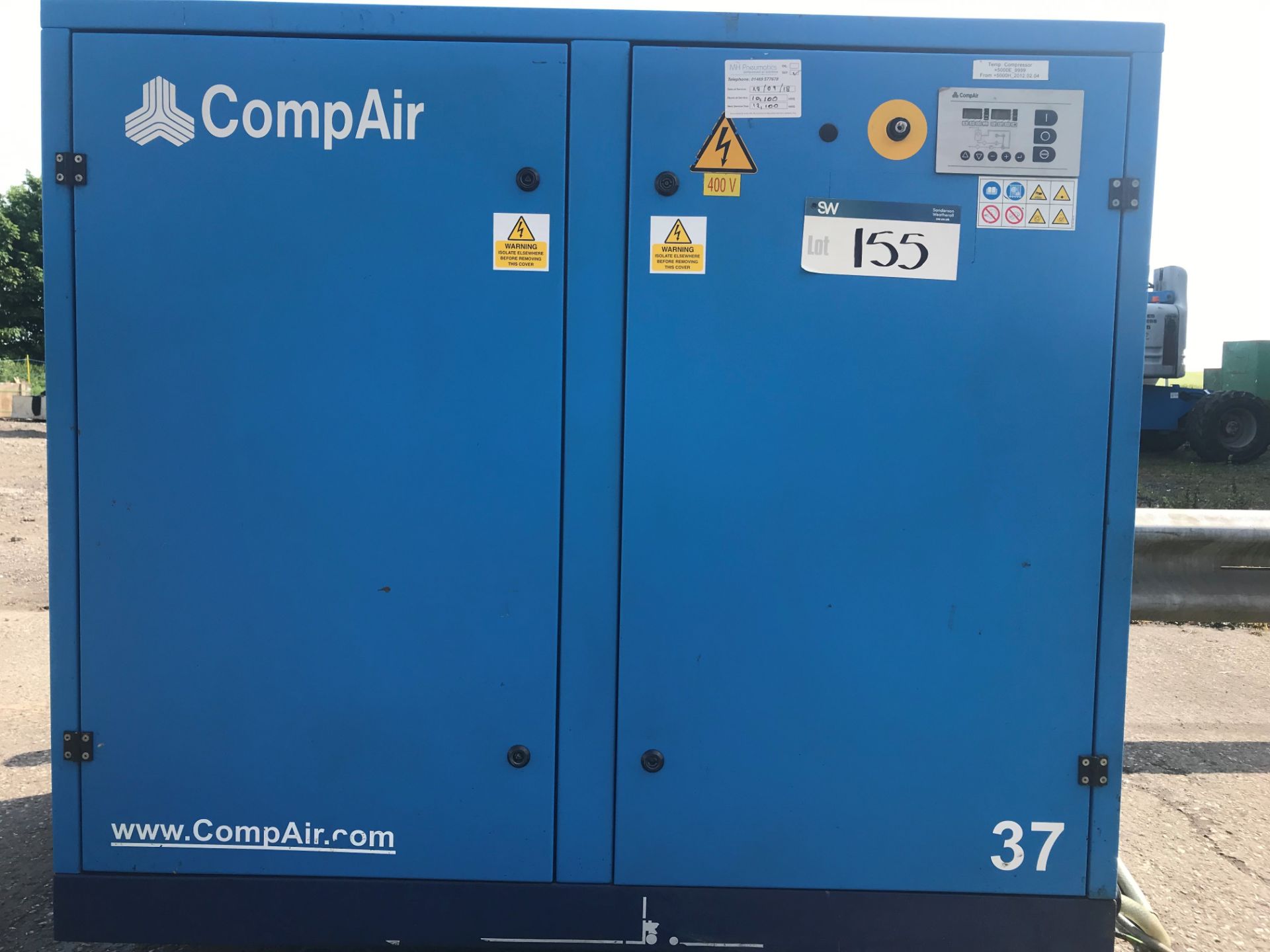 CompAir L37-7.5 349023/1505 Packaged Air Compresso - Image 5 of 8