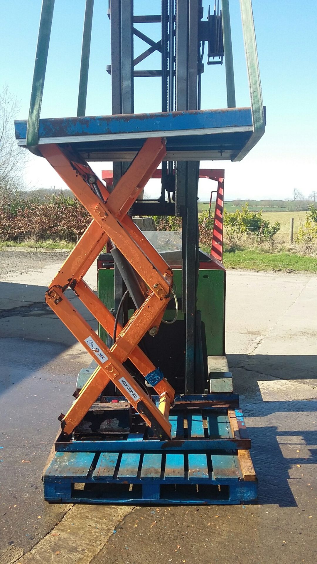 Edmo Low Profile Scissor Lift, with hydraulic / el - Bild 4 aus 4