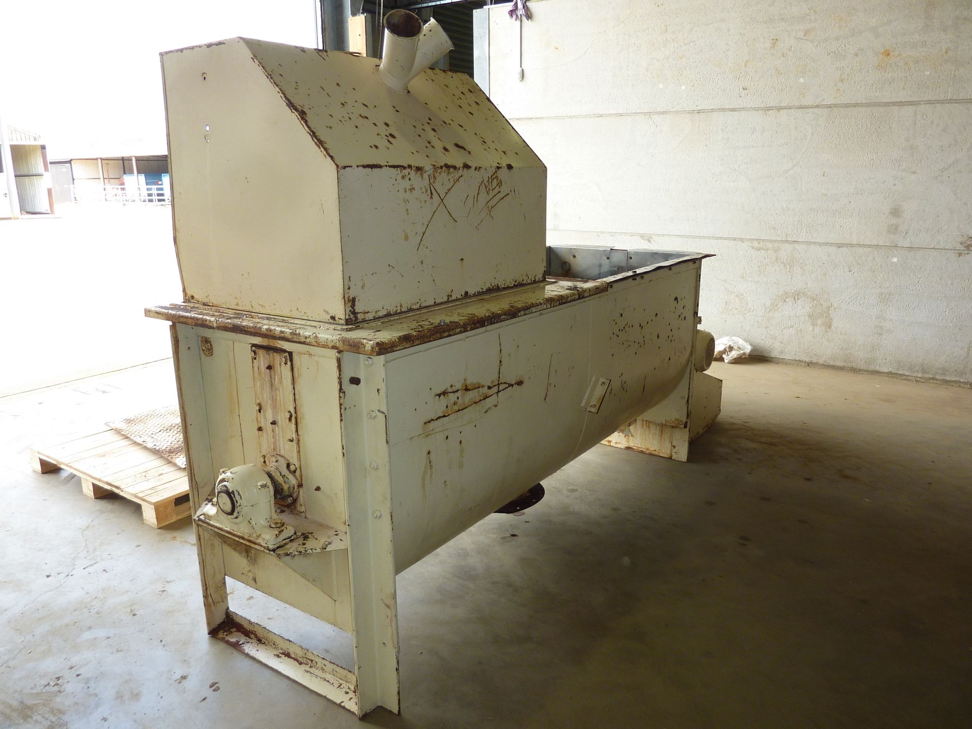 Stainless Steel Lined Paddle Mixer/Blender, with g - Bild 4 aus 7