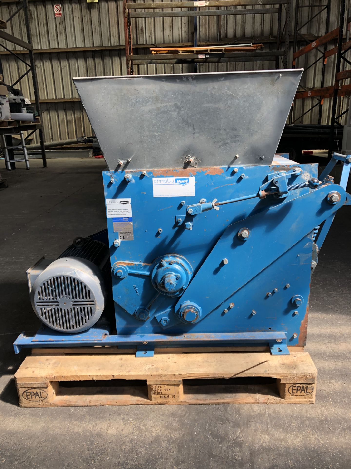 Christy Hunt RBM 4000 Grain Roller Mill, year of m - Image 2 of 5