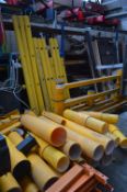 Mainly A-Safe Plastic Barriers & Equipment, as set