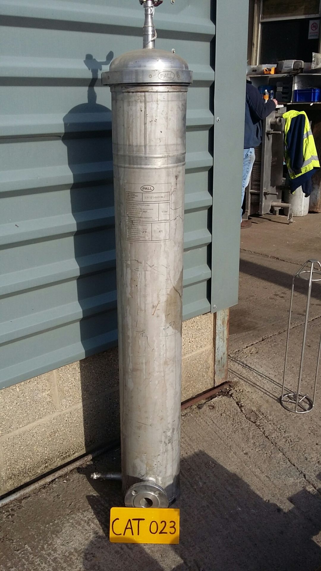 Pall Stainless Steel Inline Filter, 10 bar working