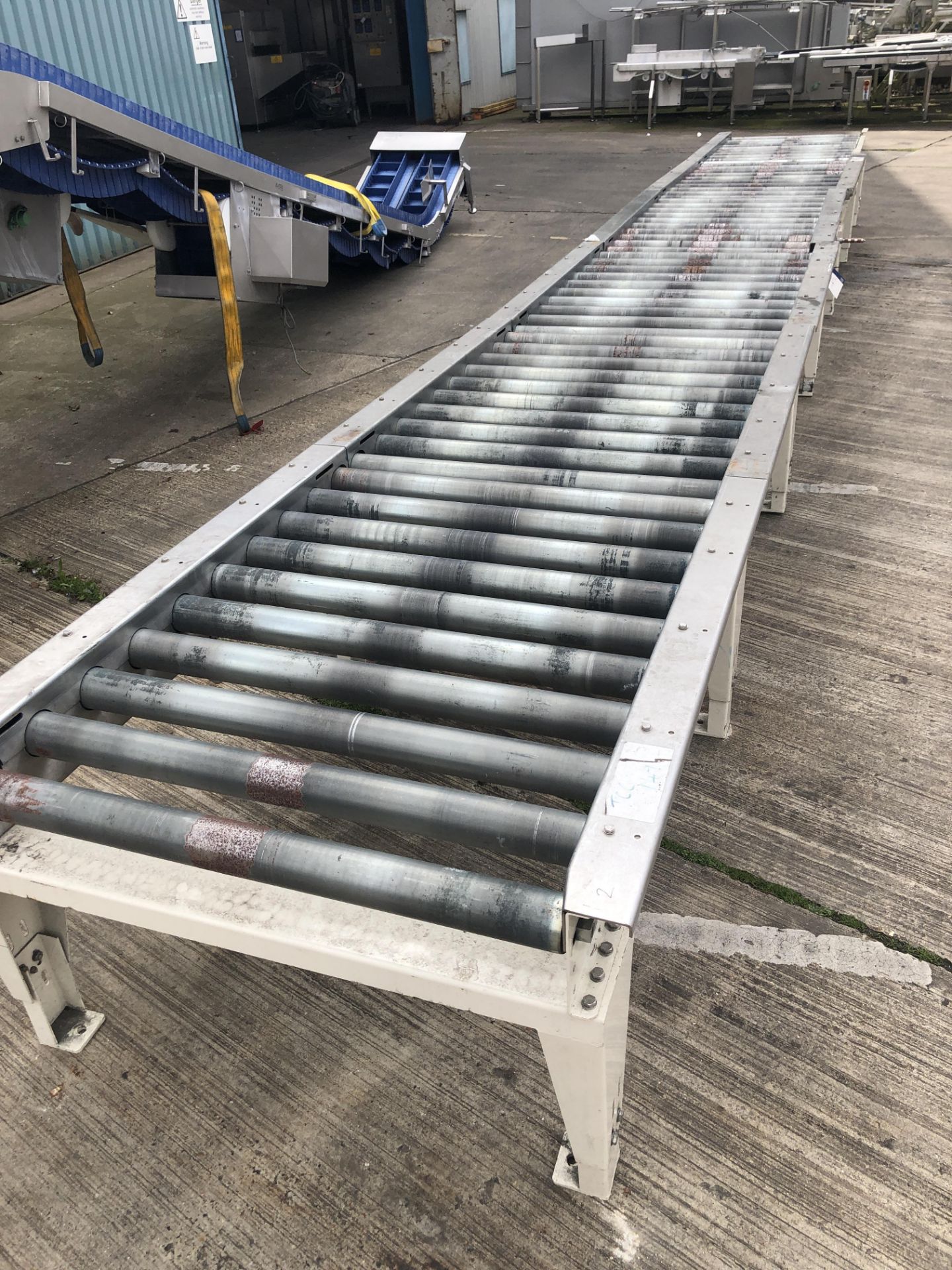 Six Section Pallet Conveyor System