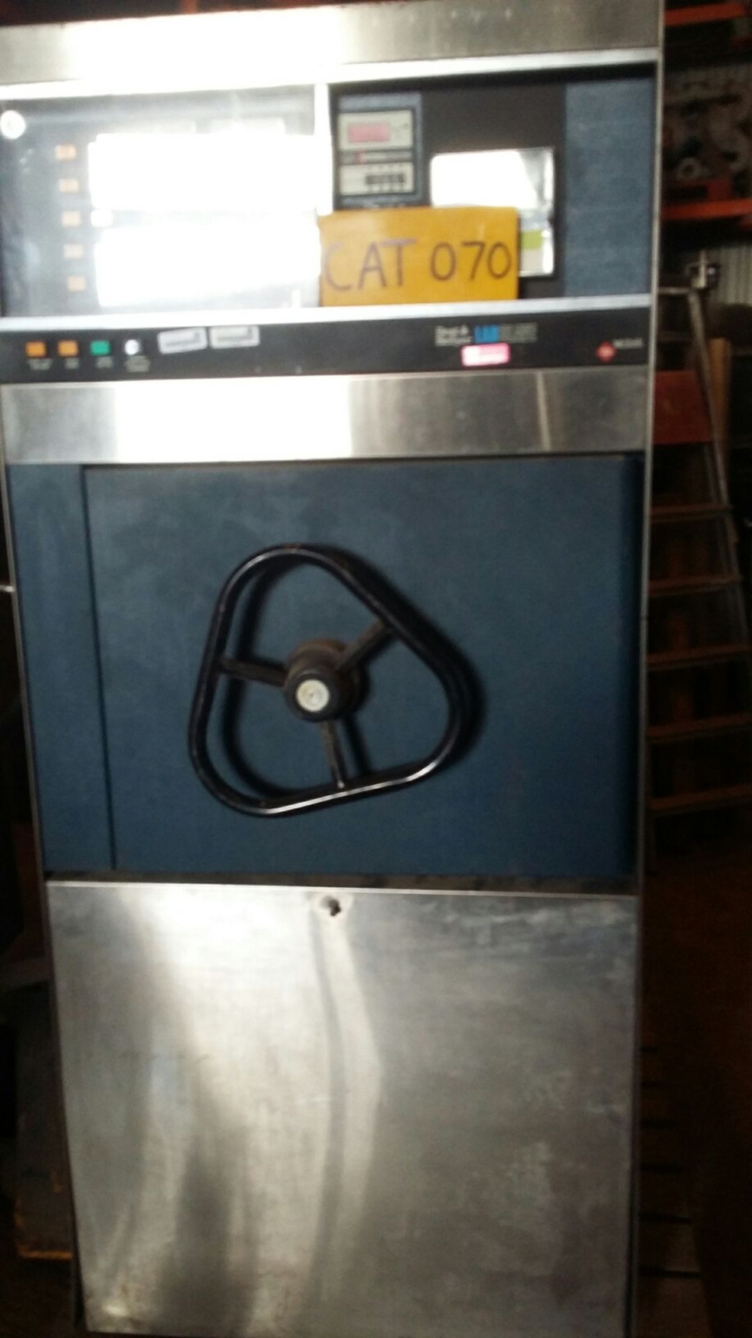 Dent/Hellyer Stainless Steel Autoclave, with digit