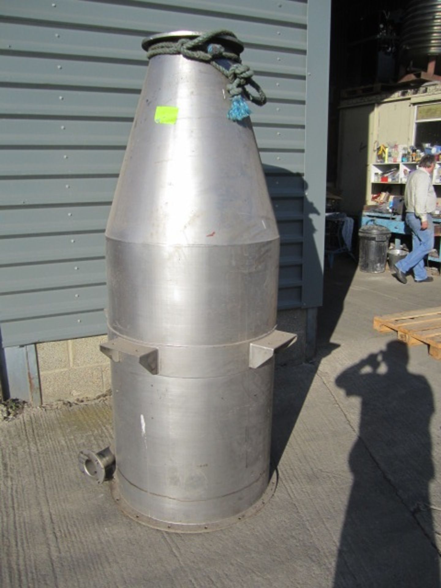 650L Stainless Steel Cyclone - Bild 2 aus 4