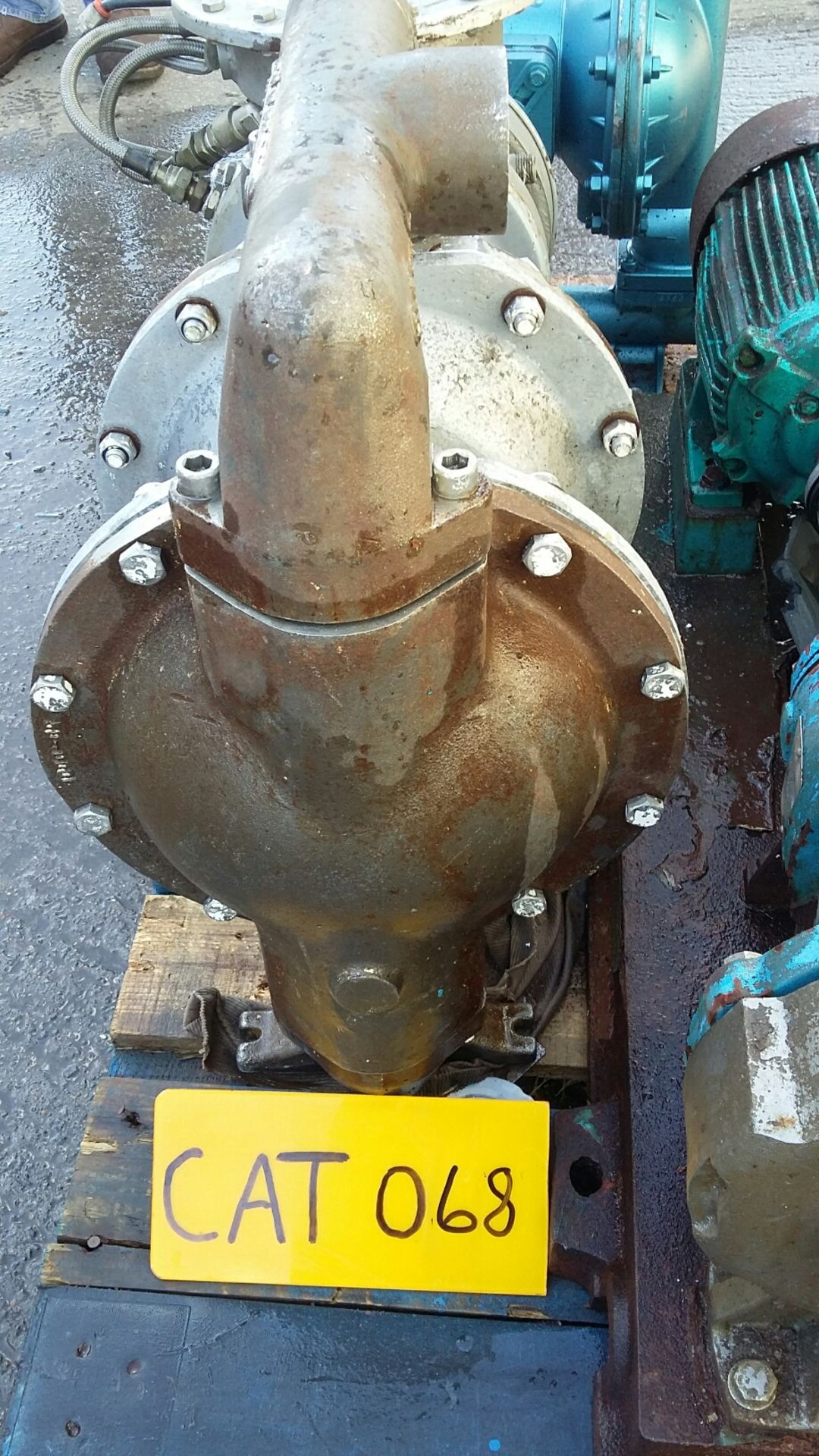 Walspar Stainless Steel 2in Diaphragm Pump, with P - Image 3 of 3