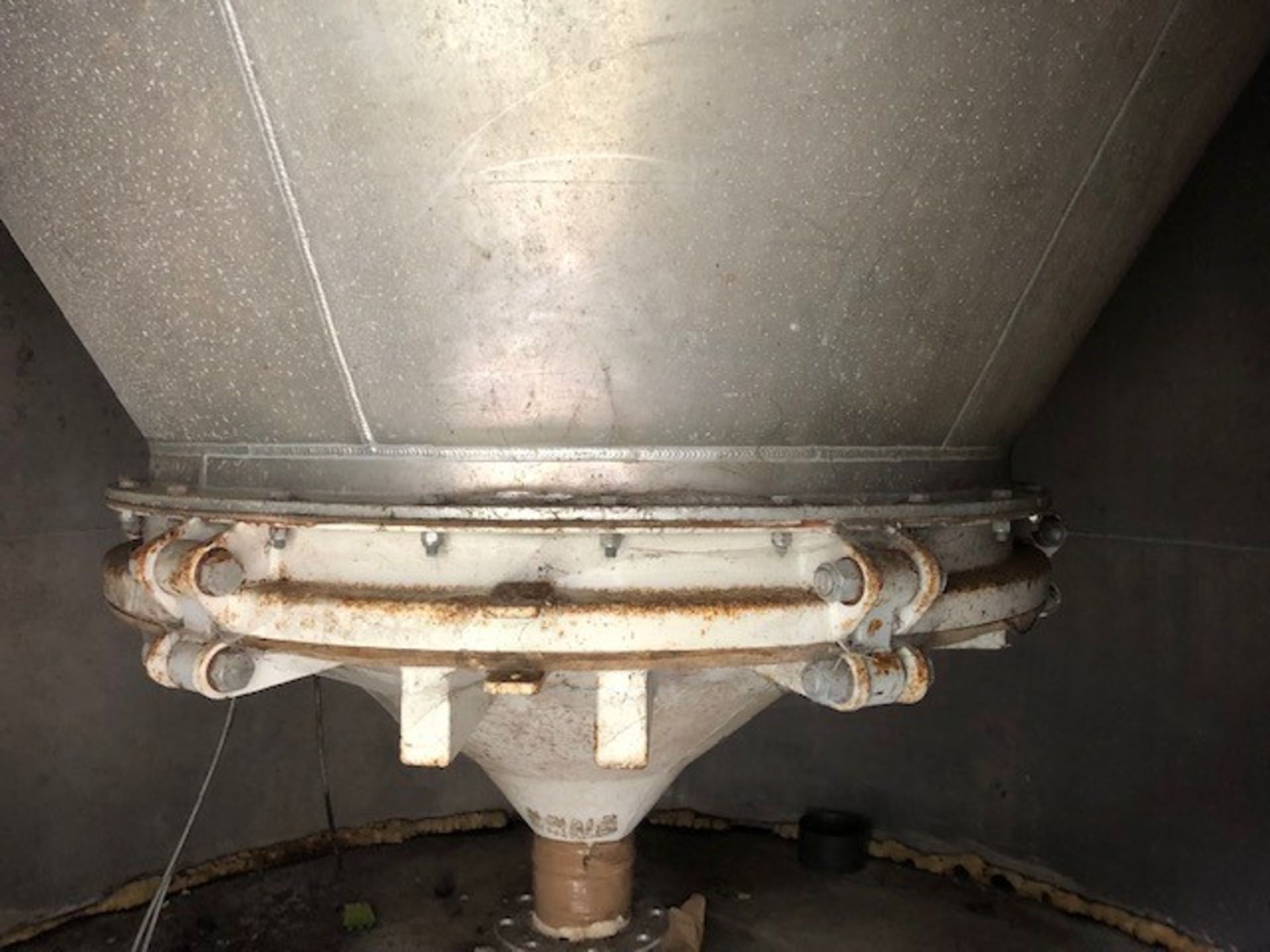 30 Tonne (flour cap.) SKIRTED ALLOY SILO, approx. - Bild 2 aus 10