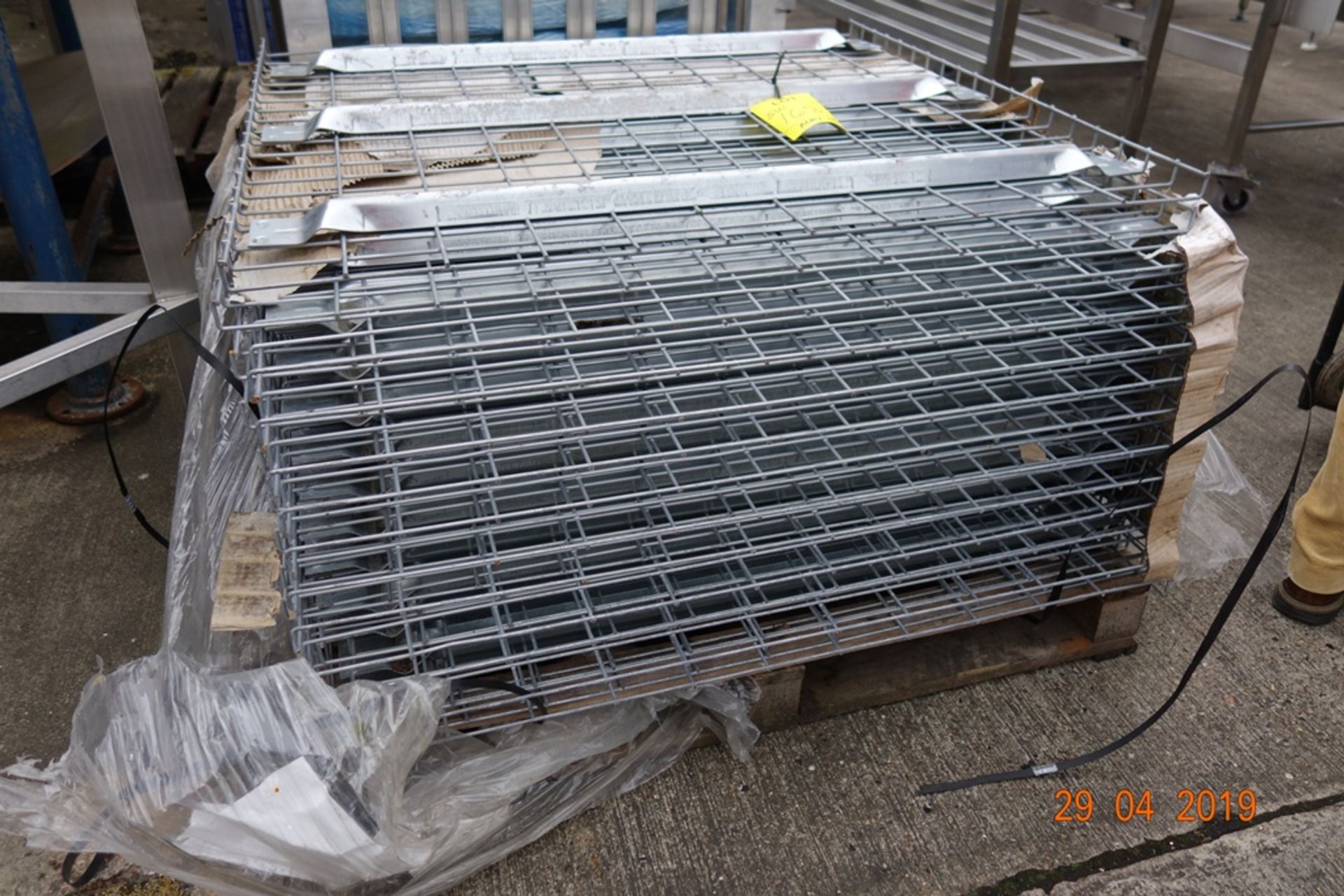Pallet of 25 Galvanised Trays - Image 2 of 3