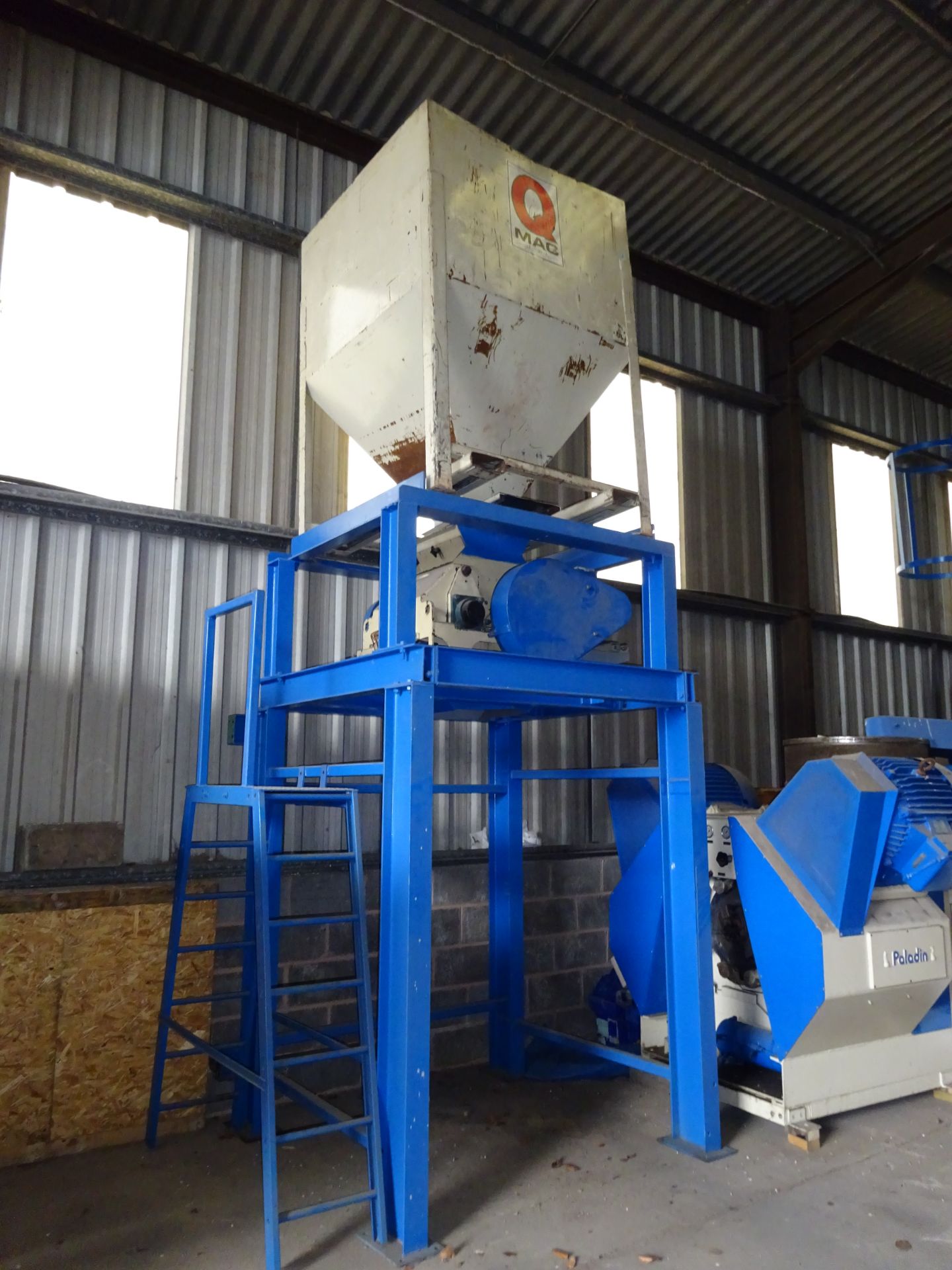 Alvan Blanch RV420 Roller Mill, made from solid ch