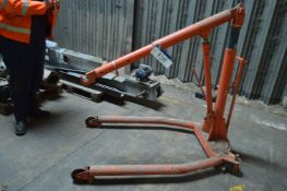 Hand Hydraulic Workshop Engine Crane Hoist (lot lo