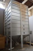 BOLTED SECTIONAL GALVANISED STEEL PELLET STORAGE B