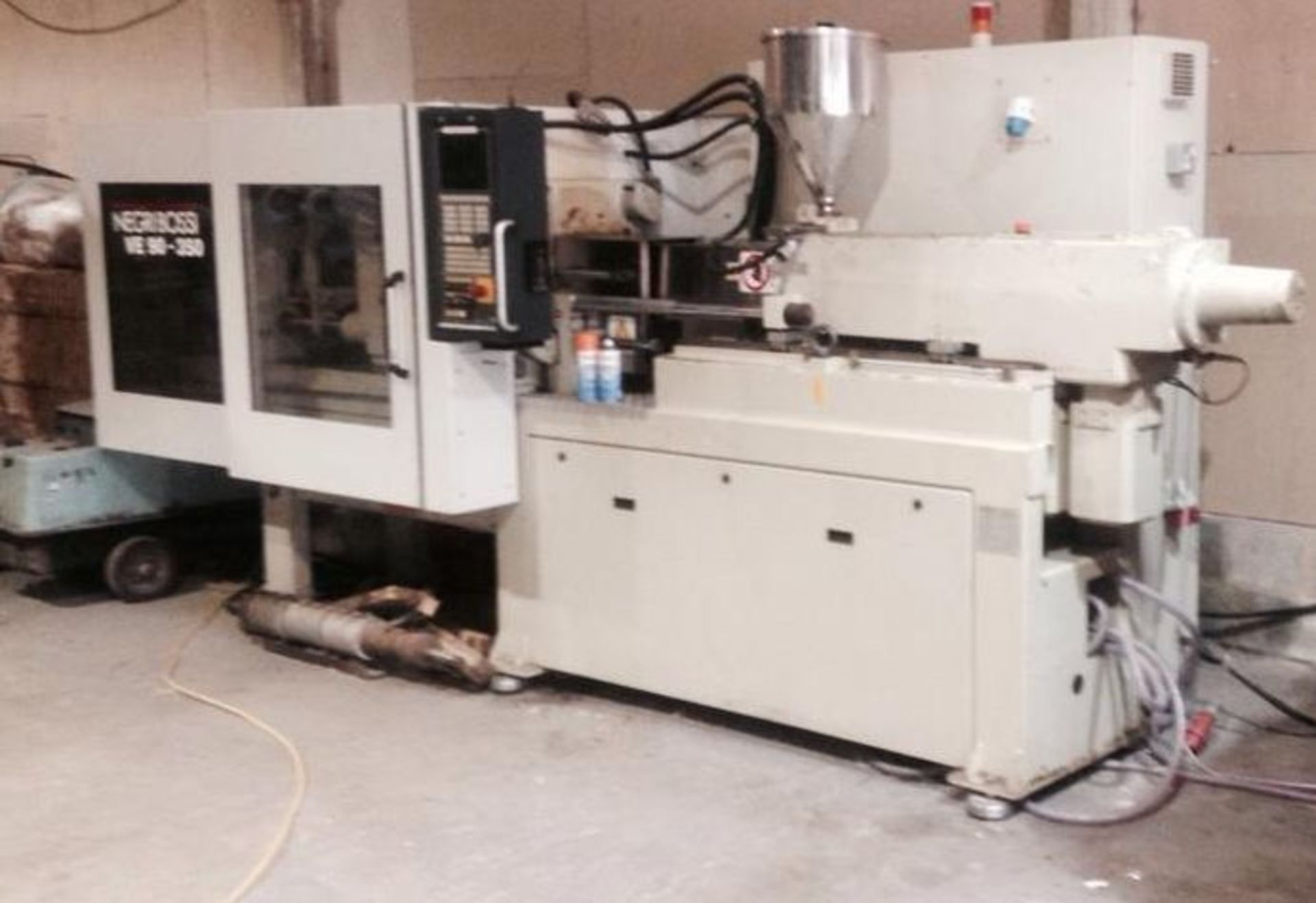 Negri Bossi VE90-350 90 tonne PLASTIC INJECTION MOULDING MACHINE, serial no. 88-150, euromap - Bild 2 aus 4