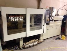 Negri Bossi VE90-350 90 tonne PLASTIC INJECTION MOULDING MACHINE, serial no. 88-150, euromap