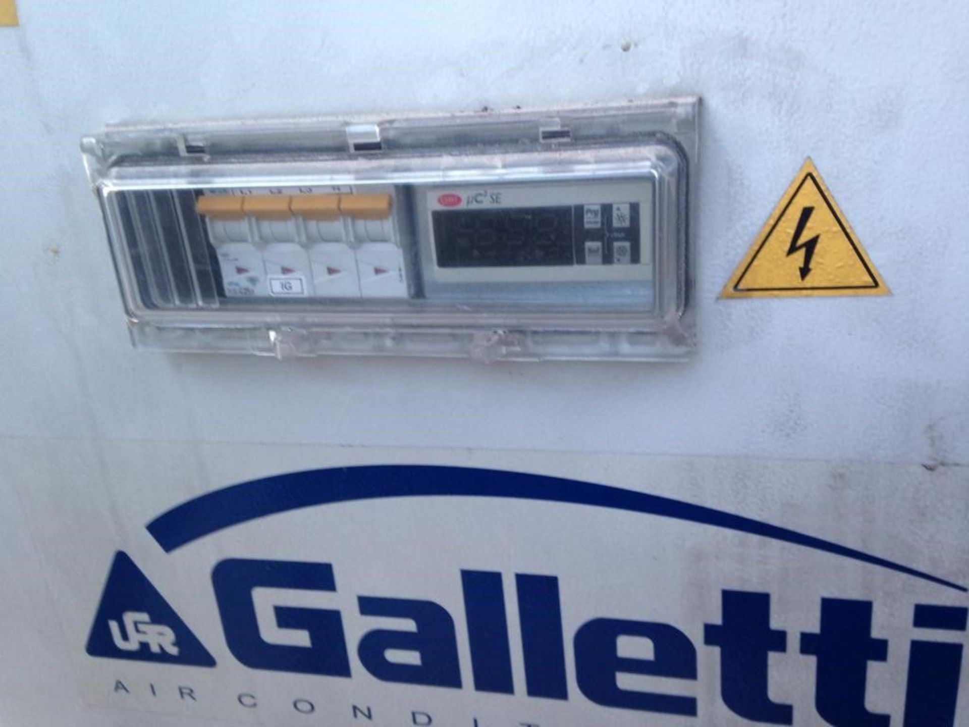 Galleti MPE 018 CO AA Air Heat Exchanger / water chiller, serial no. 14700274 - Bild 6 aus 7