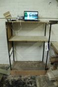 Three-Tier Shelving (please note - lots situated a