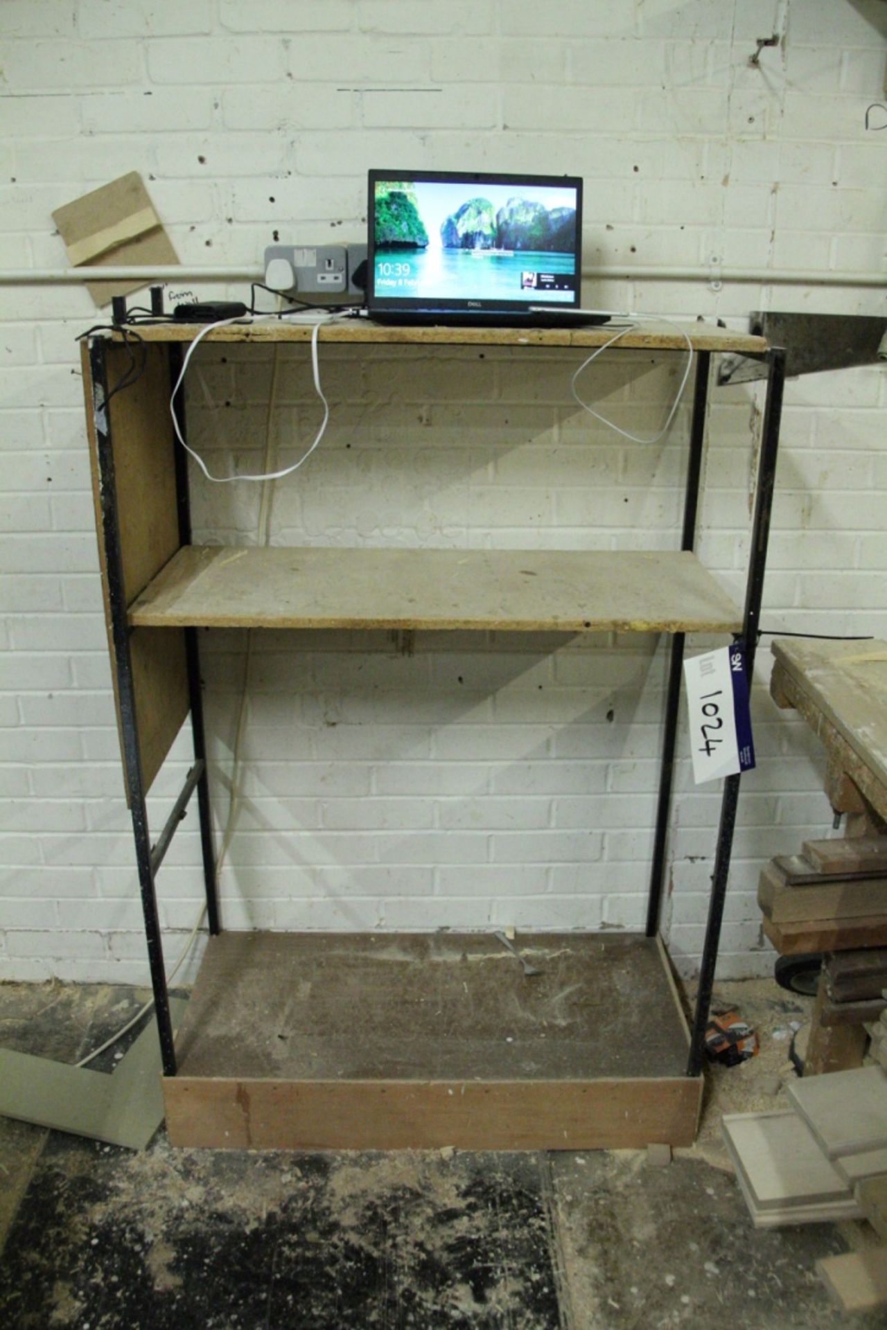 Three-Tier Shelving (please note - lots situated a