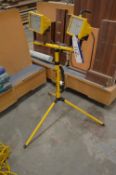 ScrewFix Twin Halogen Lamps, with tripod stand (pl