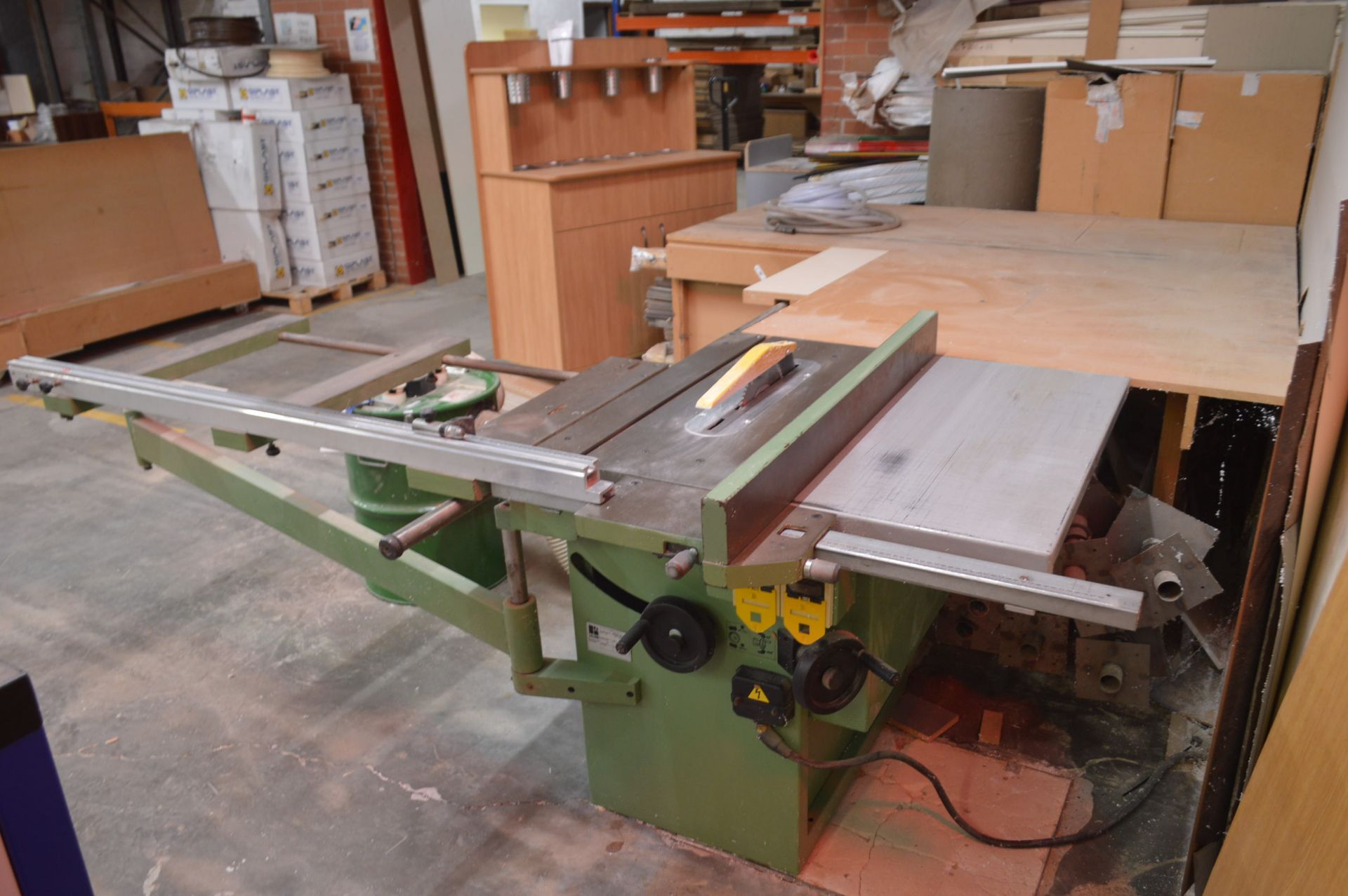 Lazzari CS/4i Tilt Arbor Panel Saw, serial no. 940 - Image 2 of 3