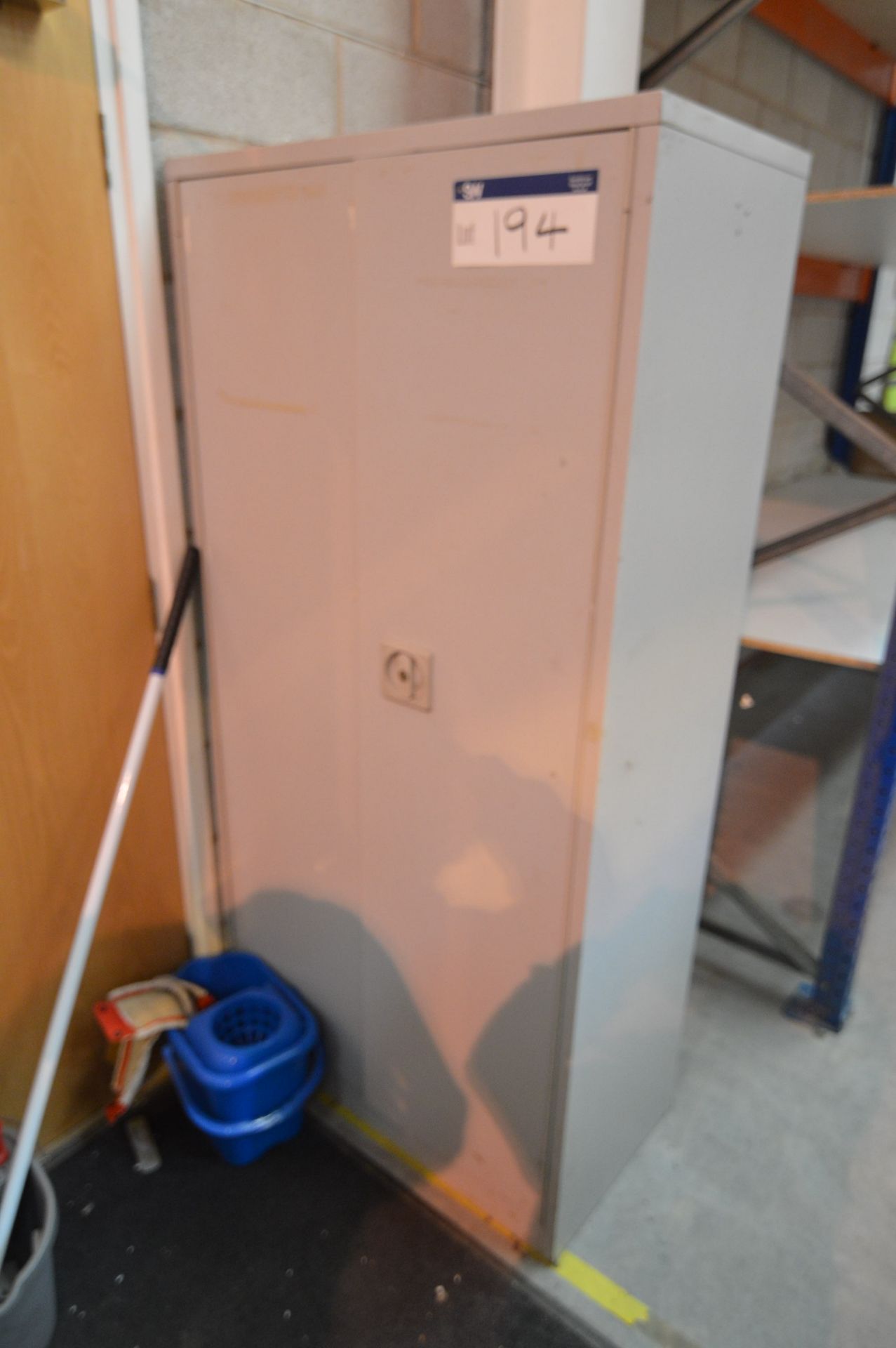 Double Door Steel Cabinet (please note-lots situat