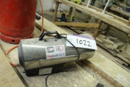 SIP Fireball 60 S Space Heater, 240V (gas bottle n