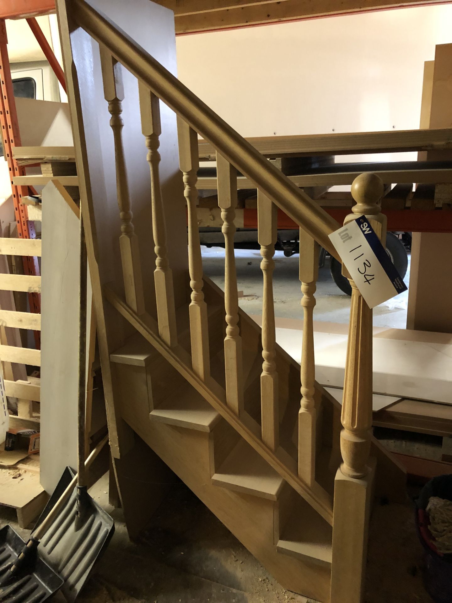 Four Rise Timber Staircase (please note - lots sit