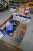 Assorted Drills, Hole Saws & Cutters, as set out (