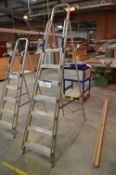 Seven Rise Folding Alloy Stepladder (please note-l