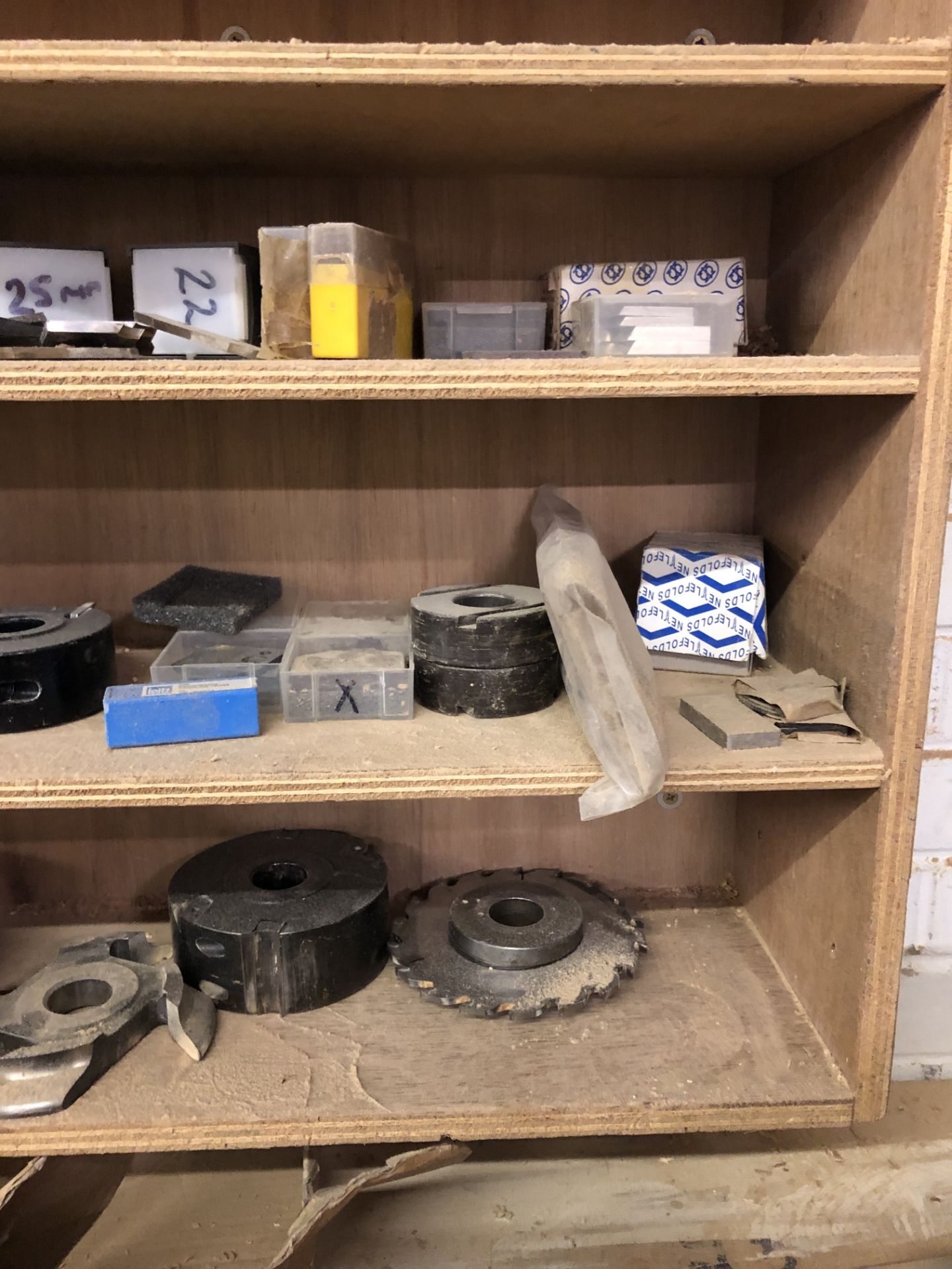 Assorted Tooling, as set out on bench, shelving an - Image 6 of 9