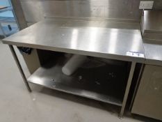 Stainless Steel Two Tier Bench (PLEASE NOTE - ALL