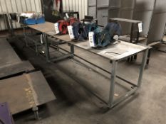 2 Steel Workbenches