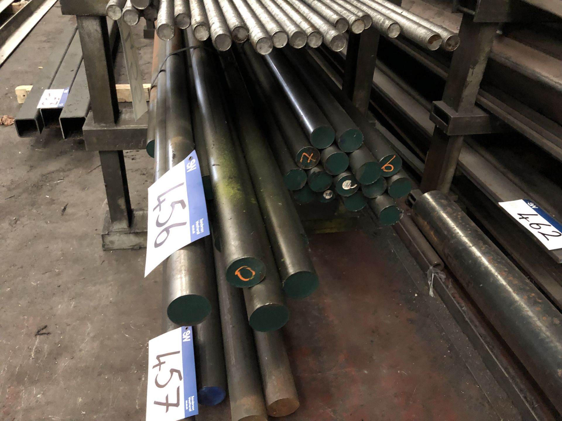 30 x 6m x 50mm dia Solid Round Bars (BEING SOLD PROVISIONALLY – SUBJECT TO VALIDATION OF A RETENTION