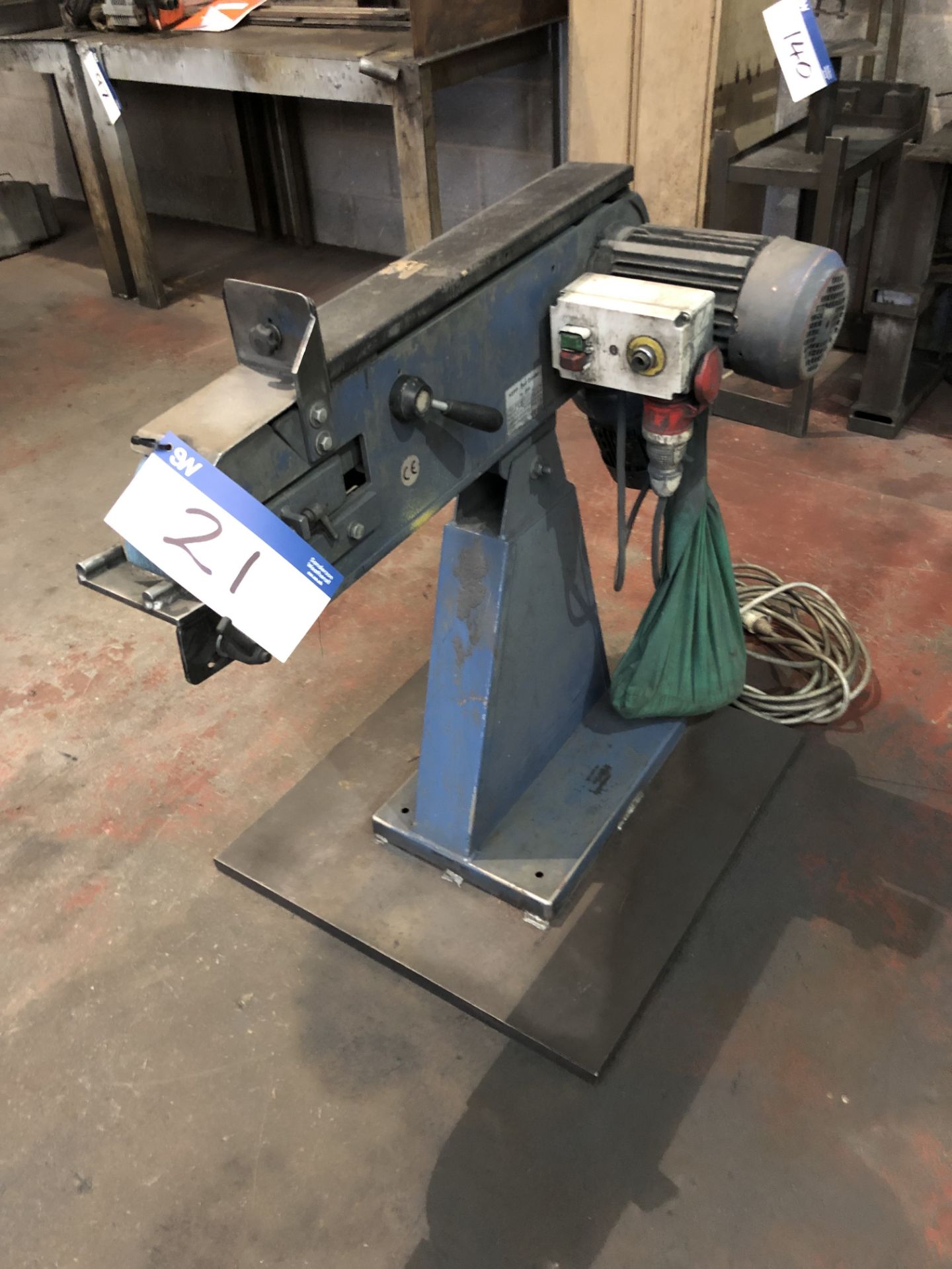 Kepp 75-2000 Horizontal Belt Grinder, Serial Number: 36757