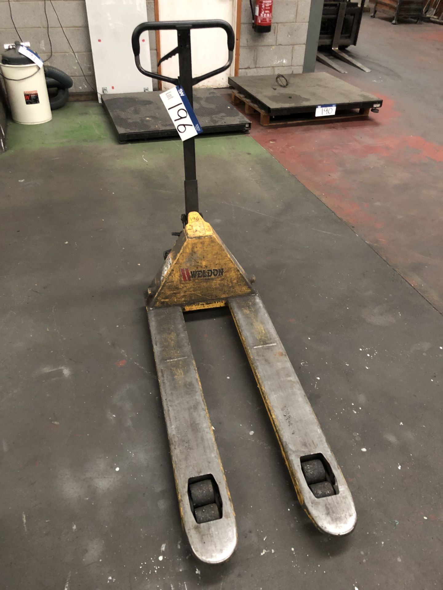 2500kg Hydraulic Pallet Truck (Reserve Delivery until Friday 5 April 2019)