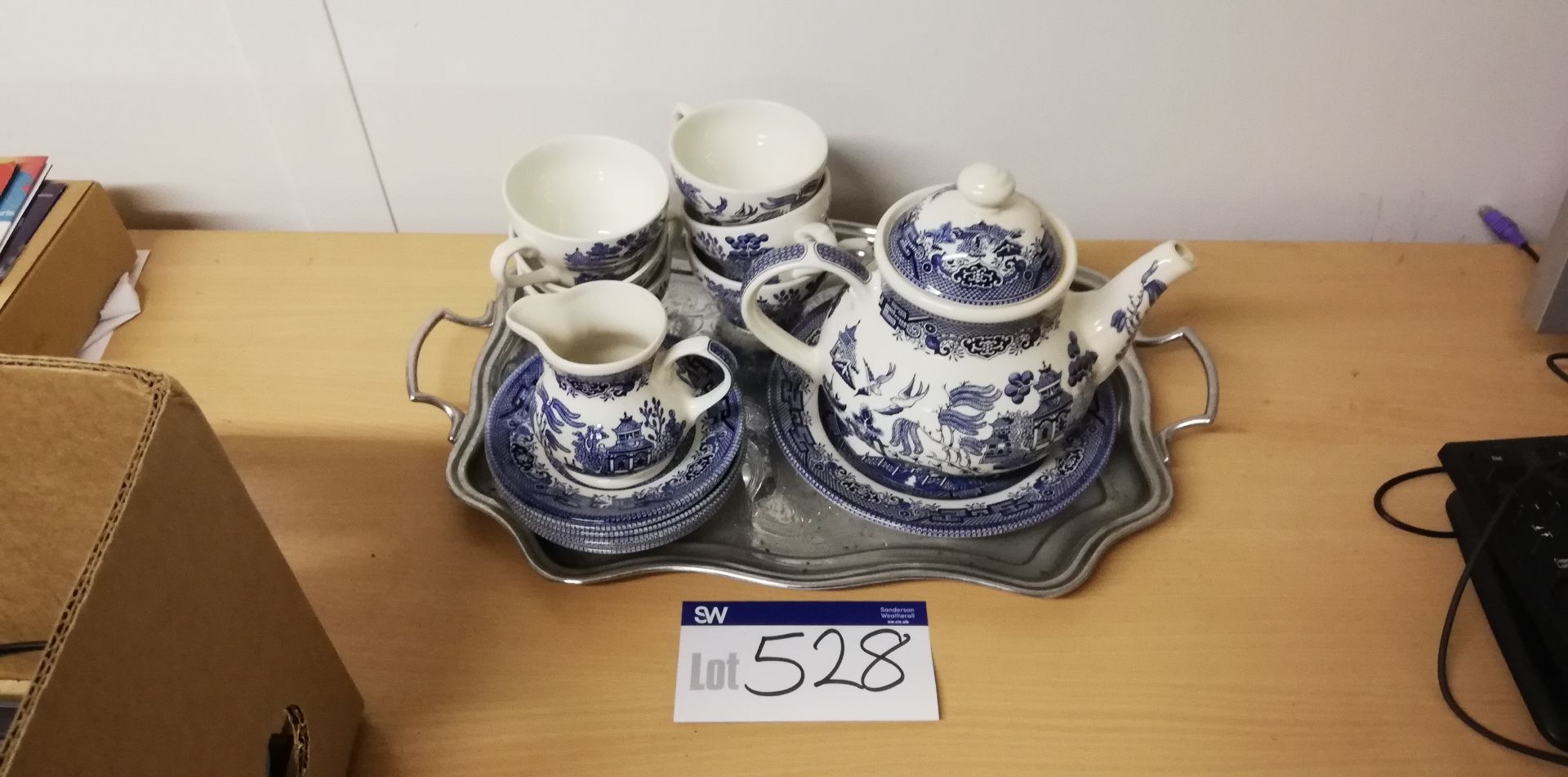 Churchill Willow Pattern Tea Set