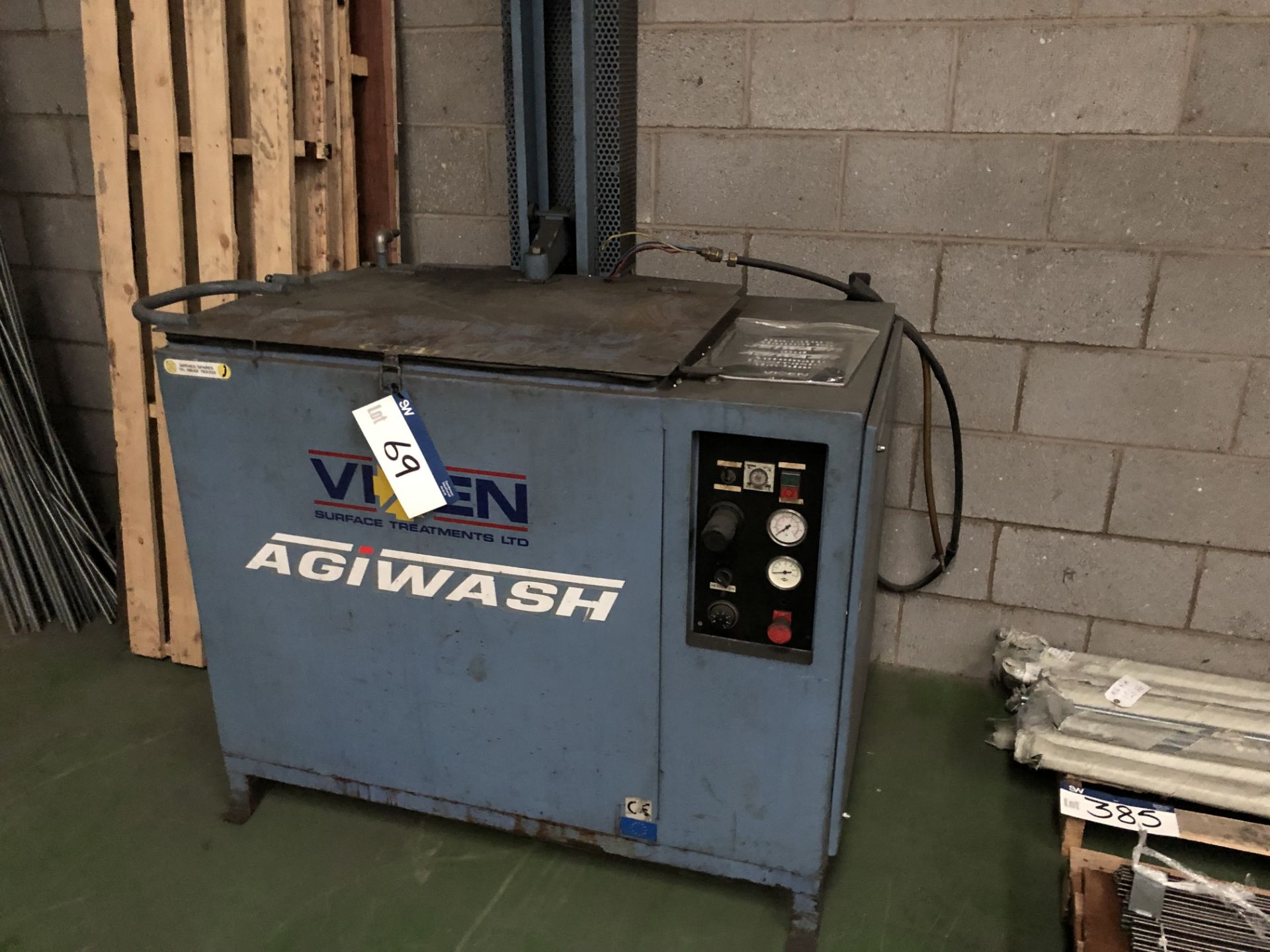 Vixen Agiwash Automatic Degreasing Wash Machine, Serial Number: - (Not Installed)