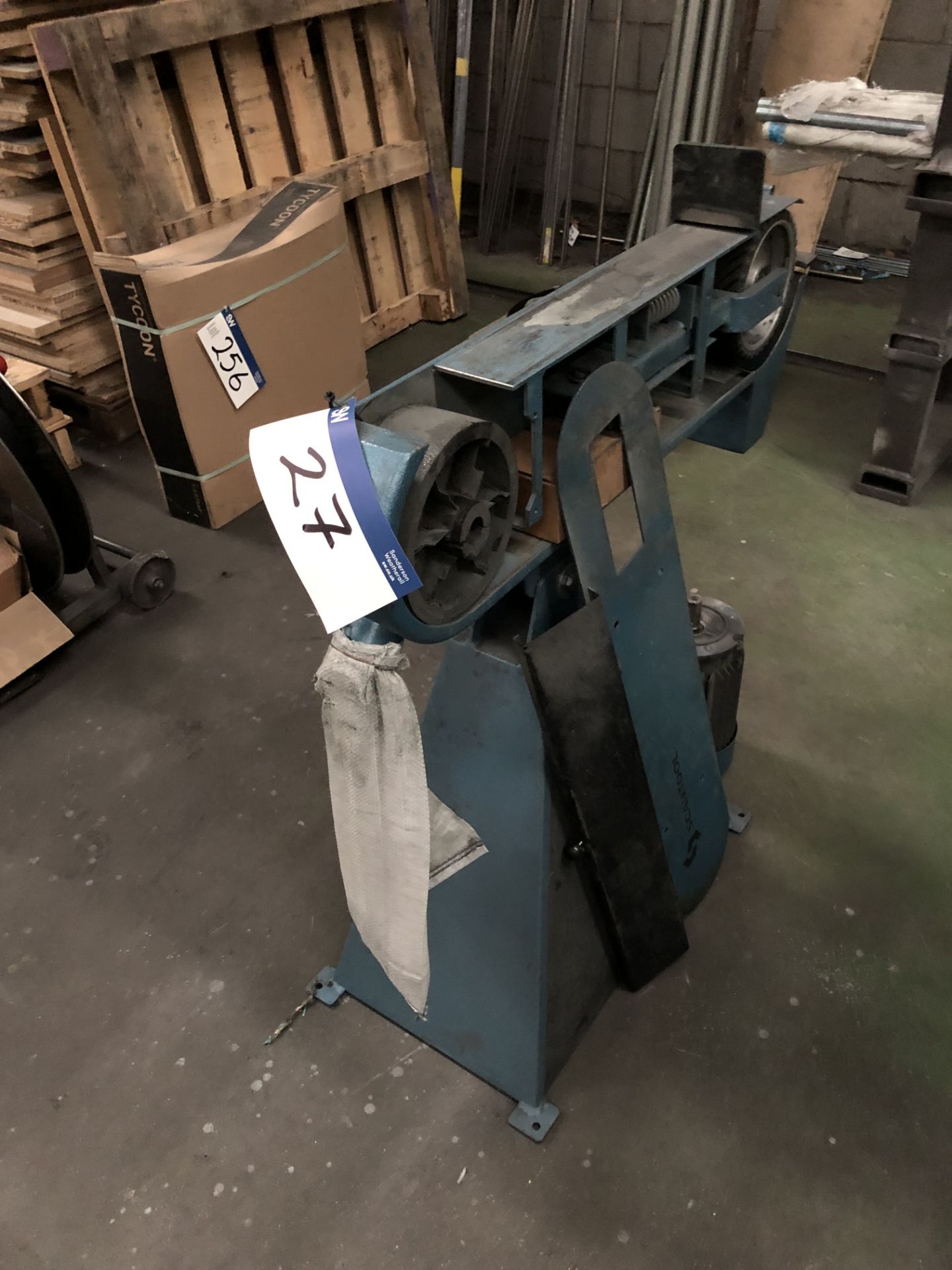 Scantool 75-2000 Horizontal Belt Grinder, Serial Number: 82398 (Requires Attention)