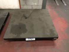 Pallet Scales Floor Plate (No Read Out)