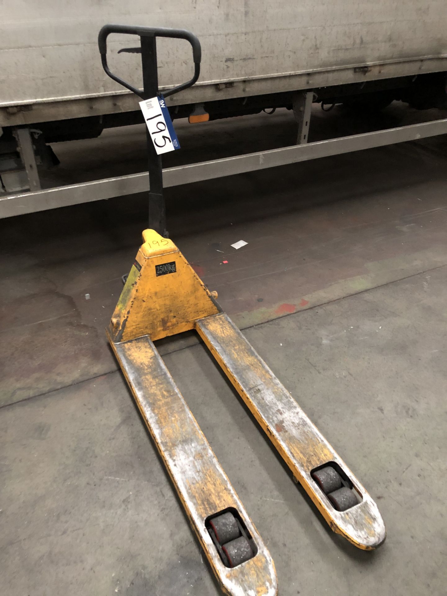 2500kg Hydraulic Pallet Truck (Reserve Delivery until Friday 5 April 2019)