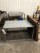 2 Steel Workbenches