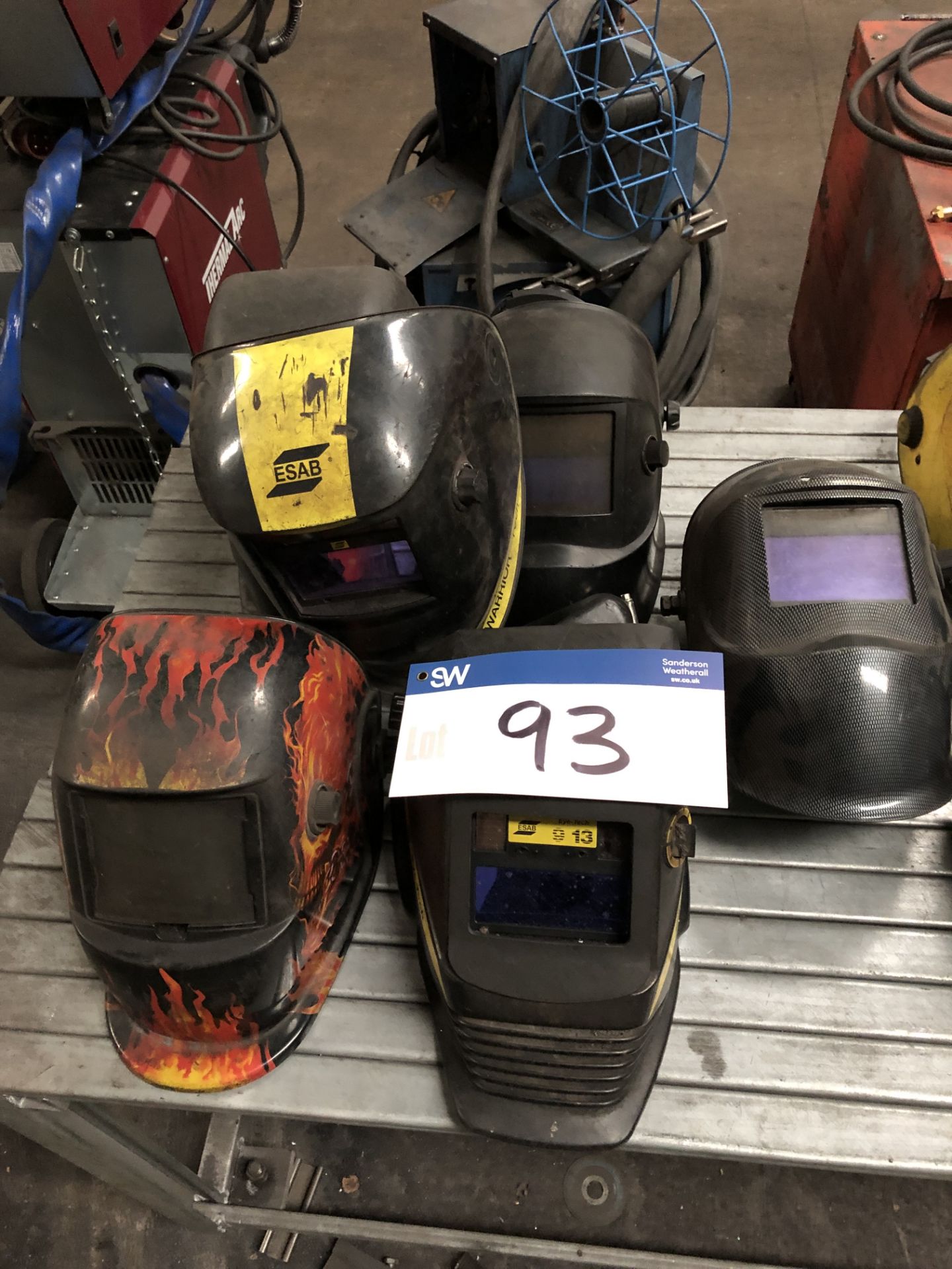 6 Various Welding Masks