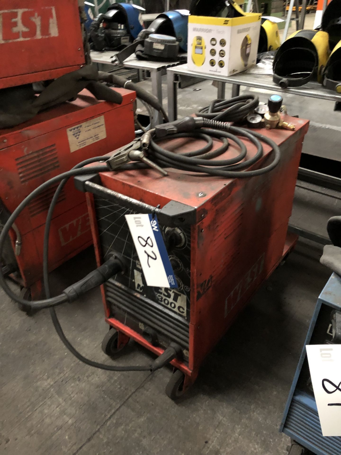 West Mig 300 Mig Welder, Serial Number: - (No Wire Feed Unit)