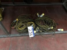 7 x 110v Extension Cables